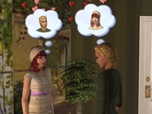 star-crossed lovers, a study on chemistry | Lakeside Heights - a Sims 2 
